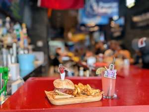 World Cup Special Menu Ronaldo Chicken Sandwich and Messi Margarita Lion Sports Bar Soccer Bar Philly best soccer bar Philadelphia World Cup watch party