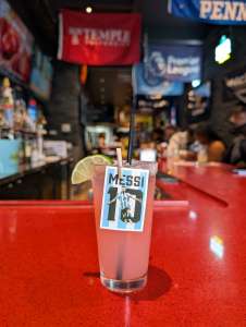 World Cup Special Menu Messi Margarita Lion Sports Bar Soccer Bar Philly best soccer bar Philadelphia World Cup watch party