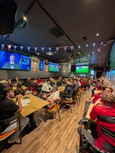 Brazilian club Flamengo fans watch FIFA Club World Cup at Lion Sports Bar Philly best soccer bar Philadelphia FIFA World Cup best sports bar 2
